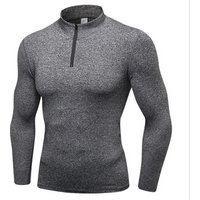 Polyester Spandex Sports Cycling Compression T Shirt
