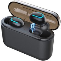 2019 Hot Selling Product Bluetooth Earphone TWS BT 5.0 Mobile Phone Accessories Headphone Bluetooth Earbuds HBQ-Q32