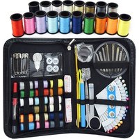 Foldable sewing kit and repairing sewing kit for adult beginner