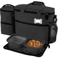 Eco-Friendly Foldable Pet Carrier Cat Tote Dog Travel Bag With Bowl