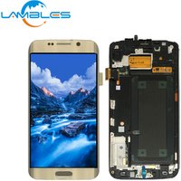 Low Price Mobile Phone Screen LCD Display Combo Repair Refurbished For Samsung Galaxy S6 Edge