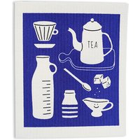 Custom eco-friendly printed swedish kitchen cellulose dishcloth