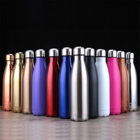 2019 Customized Double Wall Vacuum Insulated Stainless Steel Sport Water Bottle with Custom Logo