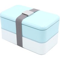 Amazon Top Seller 2019 Creative Design Durable Kitchen Gadgets Double Layer Insulation Bento Lunch Box With Spoon Chopsticks