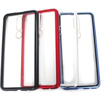 Factory Price Tiba Magnetic Aluminum Glass Mobile phone Case for OPPO F11 PRO