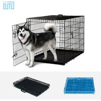 Foldable Stainless Steel Pet Cage Dogs