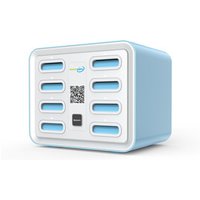 Dockchargers Sharing rent power bank station with software and 8pcs 5000mAh