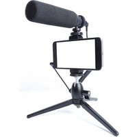 Professional 3.5mm TRRS connector video Interview Camera Microphone