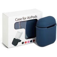For AirPods Case Protective Sleeve Silicone Cover for AirPods Wireless Earphone Charging Case Skin