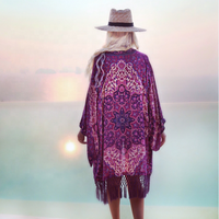 Printed Chiffon Beach Shawl