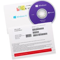 100% Online Activation Microsoft Windows 10 Pro DVD Package with Original License Key code Win 10 software operating system