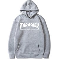 Factory Custom Men Hooded Cotton Pullover Loose Sweatshirt