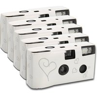 Wholesale Disposable Camera 5 Pieces Disposable Camera 36 Photos Cheap Single Use Colour Film Disposable Camera