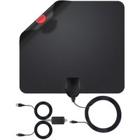 updated 2019 version tv indoor digital hdtv antenna amplified 80 mile range