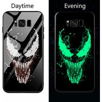 Hot Sell Avengers Heroes Cell Phone Case Marvel The Avengers for Samsung s8 tempered glass hard shell creative back cover