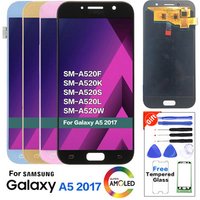 5.2" Super AMOLED LCD for SAMSUNG Galaxy A5 2017 Display Touch Screen Digitizer A520 A520F SM-A520F Replacement Parts