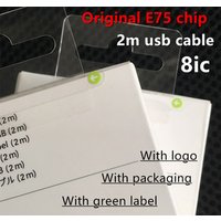 Foxconn Usb charger Cable 2m/6ft Original 8ic Taiwan E75 chip Data Transfer usb Charging cable For Iphone 7 8 X With packaging