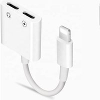 Wholesale Promotion Double Light Ning 2 In 1 Tpe Usb Cable For Listen And Charge