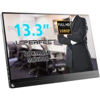 Portable 13.3-inch Gaming Monitor HDR IPS Resolution 1920X1080 LCD Screen with Built-in Speaker for Xbox PS4 Computer Mac Laptop