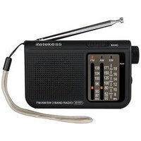 Portable 3 Band FM AM SW Emergency world Radio Receiver Retekess V-117