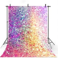 Colorful Bokeh Photography Backdrops Glitter Seamless Photo Backgrounds for Wedding Studio Props