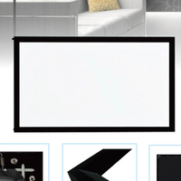 Fixed frame projector screen