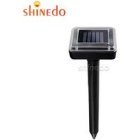 Ultrasonic Solar Powered Pest Repeller Get Rid Of Mice Mole Mouse Snake for Outdoor Lawn Garden Yards
