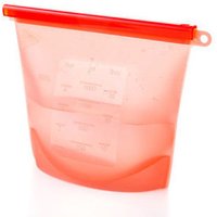 Silicone Food Storage Bag Airtight Zip Seal