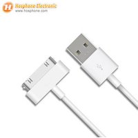 High Quality 30 Pin 4G 4s Sync USB Data Charging Cable for iphone 4 4s 3GS 3G iPod Nano itouch ipad 1 2 3