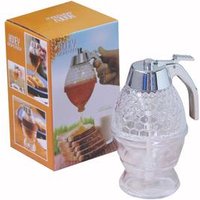 2019 Honey & Maple Syrup 200ml Eco Friendly Acrylic Sweet Canadian Maple Syurup Honey Dispenser Best Jar Dispenser
