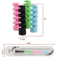 4 color boxed silicone data cable protector USB charger cable data cable protective cover