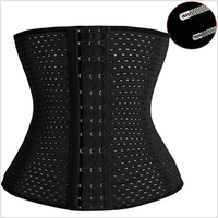 Wholesale high waist mesh Slim Corset Waist Trainer Belt with skeletons for women