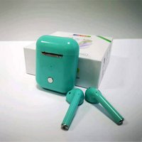 i18 tws Touch Control mini sport stereo V5.0 Blue tooth earphone headphone wireless