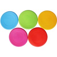 Outdoor Foldable Silicone Pet Dog Soft Pet Flying Disc Plane