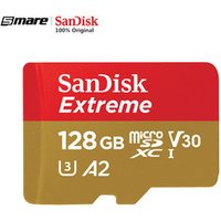 100% SanDisk Memory Card 64GB Extreme micro TF SD Card UHS-I C10 U3 V30 A2 160MB/s Flash 32GB 64GB 128GB 256GB 400GB TF Card