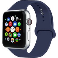 BOORUI Breathable Soft silicone watch Bands smart watch accessories replacements wrist strap for Apple Watch 38/40mm 42 /44mm