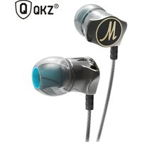 Free Shippment Original QKZ DM7 In Ear 3.5mm Metal super bass stereo HD HiFi Wired Earphones For xiaomi KZ ZS10 v80 samsung