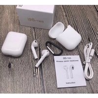 I9S TWS Blue tooth wireless earphone in-ear Music play doudle ear wireless headset with 500mah charging cases earphones