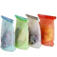 Reusable Silicone Food Storage Bag Fresh Preservation