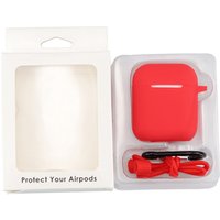 Custom Make Protective Silicone Case For Airpods Charging Case, Silicone Cover Cap For earpods