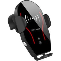 360 Degree Windshield Suction Bracket Mobile Phone Air Vent Mount Car Cell Phone Holder With Wireless Charger For Smartphone