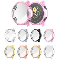 SIKAI Watch TPU Screen Protector for Samsung Galaxy Watch Active Protective Soft Electroplating Clear TPU Case