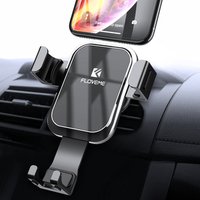 FLOVEME Free Shipping latest mirror design gravity car phone holder 360 degree air vent car phone holder