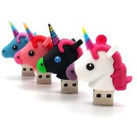 Free Shipping Unicorn usb stick 1gb 2gb 4gb 8gb 16gb 32gb usb memoria personajes animados