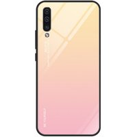 Luxury Fashion Gradient 9H Tempered Glass Phone Cases Anti-scratch Protective Case For Samsung A50