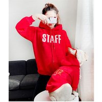 cotton Mom puppy Hoodie Matching Dog Owner Gift Personalized Dog Clothing - Dog Lover Pet and Owner Matching sports hoodies