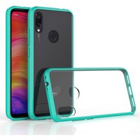 High Quality Shockproof Transparent Clear TPU Acrylic Phone Shell Case Cover For Redmi Note 7