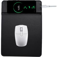 Wireless Charger Mouse Pad Foldable Leather Charging Mat for iPhone X Samsung Galaxy