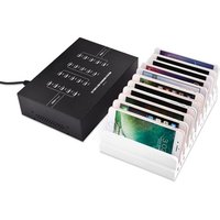 portable mobile usb fast charger charge 20pcs cellphone / tablet / DC /MP3 / MP4 / PSP and other usb devices