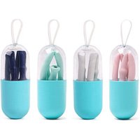 Foldable Silicone Reusable Drinking Straw